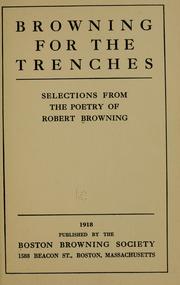 Browning for the trenches