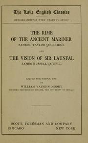 Cover of: The rime of the ancient mariner by Samuel Taylor Coleridge