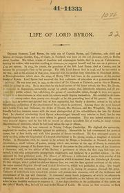 Cover of: The poems and dramas of Lord Byron. | Lord Byron