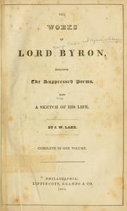 Cover of: The works of Lord Byron by Lord Byron