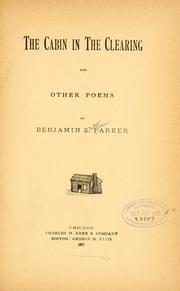Cover of: The cabin in the clearing and other poems