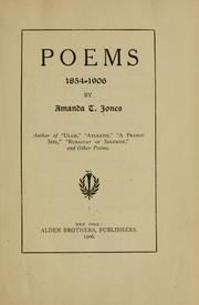 Cover of: Poems: 1854-1906