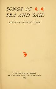 Cover of: Songs of sea and sail by Thomas Fleming Day