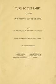 Cover of: Turn to the right: a comedy in a prologue and three acts