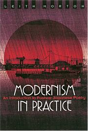 Cover of: Modernism in Practice: An Introduction to Postwar Japanese Poetry