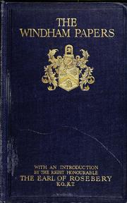 Cover of: The Windham papers by Windham, William