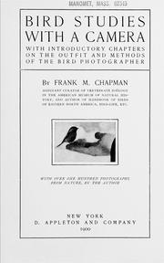 Cover of: Bird studies with a camera by Frank Michler Chapman