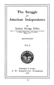 Cover of: The struggle for American independence