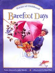 Cover of: Barefoot days: poems of childhood
