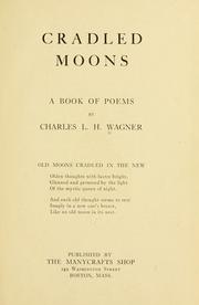 Cover of: Cradled moons: a book of poems