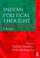 Cover of: Indian political thought