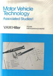 Cover of: Motor vehicle technology: associated studies1