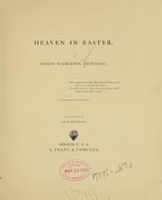 Cover of: Heaven in Easter.