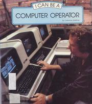 Cover of: I Can Be A Computer Operator