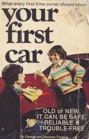 Cover of: Your First Car