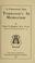 Cover of: A commentary upon Tennyson's In memoriam