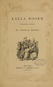 Cover of: Lalla Rookh: an oriental romance