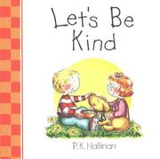Cover of: Let's be kind