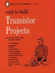 Cover of: Easy-to-build transistor projects