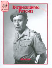 Cover of: Distinguishing patches: formation patches of the Canadian Army