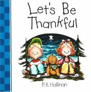 Cover of: Let's be thankful