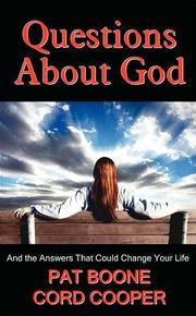 Cover of: Questions About God by Pat Boone, Cord Cooper