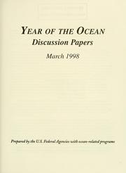 Cover of: Year of the Ocean discussion papers