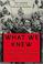 Cover of: What We Knew