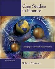 Cover of: Case Studies in Finance by Robert F. Bruner