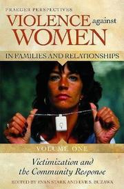 Cover of: Violence Against Women in Families and Relationships
