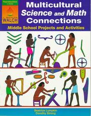 Cover of: Multicultural Science and Math Connections: Middle School Projects and Activities