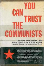 Cover of: You Can Trust the Communists.: To do exactly as they say!
