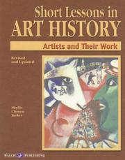 Cover of: Short Lessons in Art History: Artists and Their Work