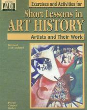 Cover of: Short Lessons in Art Histroy: Exercises and Activities