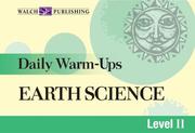 Cover of: Daily Warm-ups For Earth Science (Daily Warm-Ups Science Series Ser) by Robert G. Hoehn