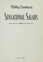 Cover of: Betty Crocker's sensational salads. by Betty Crocker