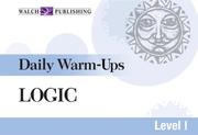 Cover of: Daily Warm-ups For Logic (Daily Warm-Ups Math Series Ser) by Louis Grant Brandes