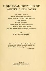 Cover of: Historical sketches of western New York by Elisha Woodward Vanderhoof