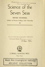 Cover of: Science of the seven seas by Henry M. Stommel