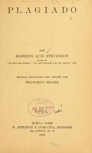 Cover of: Plagiado by Robert Louis Stevenson