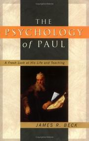 Cover of: Psychology of Paul, The: A Fresh Look at His Life and Teaching