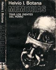 Cover of: Memorias by Helvio Ildefonso Botana