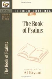 Cover of: Sermon Outlines on the Book of Psalms (Bryant Sermon Outline Series)