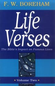 Cover of: Life verses: the Bible's impact on famous lives : volume two
