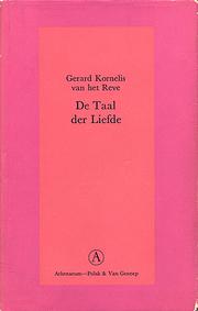 Cover of: De taal der liefde