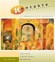 Cover of: Kontakte:  A Communicative Approach  (Student Edition + Listening Comprehension Audio CD)