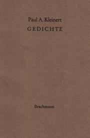 Cover of: Gedichte