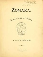 Cover of: Zomara.: A romance of Spain.