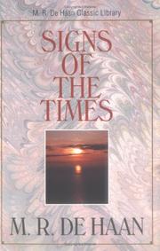 Cover of: signs of the times