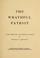 Cover of: The wrathful patriot